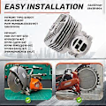 Pikkukuva 5 / 5: Sylinteri-mäntäsarja Husqvarna K970, K970 II, K970 III -malleihin, 586351001 586351004 Sylinteri-mäntätiiviste