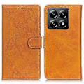 Miniatyrbillede 1 af 5: Til Xiaomi 14T Pro Stand Wallet Case Ko Læder Tekstur Læder Telefon Cover (Style C)