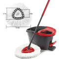 Miniatyrbillede 2 af 5: 2 stk. udskiftning af spin moppehoveder, der er kompatible med moppe, mikrofiber