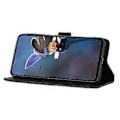 Miniatyrbillede 3 af 5: Til iPhone 11 Mobiltelefon Etui Blomster Præget PU Læder Stand Wallet Cover (Style E)