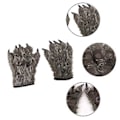 Miniatyrbilde 2 av 4: Varulv Kostyme Ulveklør Hansker for Halloween Cosplay Kostymer Fest Brun