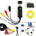 Miniatyrbilde 1 av 5: 1sett USB 2.0 VHS til DVD-konverter Au-dio Video Capture Device Kit RCA-kabel for Windows 10XH ( )