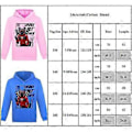 Miniatyrbild 2 av 2: Skibidi Toalett Spel Tryckt 7-14 År Barn Pojkar Flickor Hoodies Jumper Långärmad Huvad Tröja Toppar Höst Vinter (7-8 År Blå)