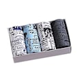 Miniatyrbillede 1 af 5: 4 stk. Mænds Boxers Print Strækbar Mellemtalje Antiseptisk Ingen Begrænsning Plus Størrelse Blød Åndbar Mænds Intime Tøj Underbukser Mænds Underbukser (4XL Ulv)
