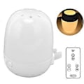 Miniatyrbillede 1 af 5: Plug-in LED Natlampe Justerbar Fjernbetjening LED Natlampe til Spædbørns Soveværelsesbelysning