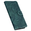 Miniatyrbillede 5 af 5: For Honor X7a 5G Stand Wallet Cover Tiger Mønster Præget PU Læder Flip Telefon Cover (Style C)