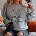Miniatyrbillede 5 af 5: Wizard Book Shop Sweatshirt HP Sweater Magiske Troldmands Hættetrøjer Kvinder Langærmet Sweatshirts Bog Nerd Pullover Fans Gave Hættetrøje (XL marineblå)