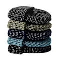 Miniatyrbillede 4 af 5: Reflekterende Beanie til Kvinder og Mænd, Flex Reflekterende Beanie Hat, Varmt Strikket Hat (Blå)