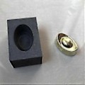 Miniatyrbillede 2 af 5: Sølv Guld Barreform Form Grafit Digel Form Smeltning Guld Sølv Ikke-jernholdigt Metal Støbning Raffinering Smykkeværktøj -NMAOV