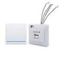 Miniatyrbild 3 av 5: Tuya WiFi Dörrutgångsknapp Trådlös Utlösningsknapp för Elektroniskt Dörrlås Sensor Access Control System APP Fjärrkontroll (Switch 02)