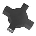 Miniatyrbillede 4 af 5: LED Væglampe 4W 4 Lampeperler Dekorativt Sort Firkantet Design Aluminiumskal Væglampe f11