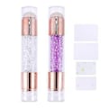 Miniatyrbilde 1 av 2: 2 stk. Neglekunst DIY Stempler Dobbelthodet Manikyr Stempel for Salong Hjemme