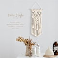 Miniatyrbilde 2 av 5: 35*75cm Makrame Vegg Henge Boho Hjem Chic Bohemian Geometrisk W