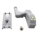 Miniatyrbilde 1 av 5: 1/10 stk Skaphengsel LED-sensorlys nattlys skap hengsel lamper ( )