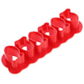 Miniatyrbillede 1 af 2: Kageform til Cookies 3D Genanvendelige DIY Bageform Fisk Biscuit Udstikkere Bageform