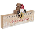 Miniatyrbillede 1 af 4: 1 stk. Julekalender Ornament Julemand Nedtælling Dekorationer (Khaki)