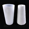 Miniatyrbillede 3 af 5: Vase Harpiksform Skrivebords Ornament Silikonform Blomst Vase Epoxy Støbningsform