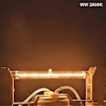 Miniatyrbillede 4 af 4: Dæmpbar R7S 118mm 300W Halogenpære Blyant AC220-240V 5900lm J118 Halogenprojektør Lineær til landskabsbelysning, sikkerhed, gadelampe (Pakke med