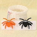 Miniatyrbillede 3 af 3: 6 stk. Spøgelses Sort Edderkop Hårspænder Halloween Klæd Ud Hår Ornament Party Props Edderkop Hårklemmer Sjove Hårnåle Hårtilbehør til Børn