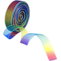 Pikkukuva 1 / 5: 50 jaardia organza-lint, transparant satijnen organza regenboog linten voor G