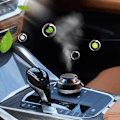 Pikkukuva 3 / 5: Musta - Cologne Car Deodorant Rotating Solar Deodorant, Silencer,