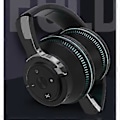 Miniatyrbilde 5 av 5: Trådløst headset bluetooth headset subwoofer stereo plugin kort fargerikt lys dataheadset (frostet blå)