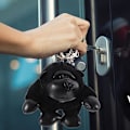 Miniatyrbillede 4 af 5: Gorilla nøgleringe søde små plysdyr nøglering vedhæng Kawaii Go