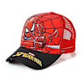Miniatyrbillede 1 af 4: Spiderman Baseball Cap til Børn Sommer Mesh Snapback Solhat -NMAOV( A)