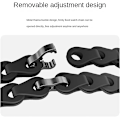 Miniatyrbild 2 av 6: Silikonarmband Kompatibelt med Xiaomi Smart Band 8 - Ringspänne Justerbart Armband Snygg Design Armband för Kvinnor Mi Band 8 Armband