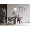 Miniatyrbillede 2 af 3: 3 stk. Metal Blomster Væg Dekoration Stue Dekoration Rustik Væg A