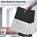Miniatyrbillede 4 af 5: Til ReMarkable Paper Pro Case PC+PU Læder Tablet Magnetisk Cover med Pen Holder Auto Vågn/Sov(Brun)