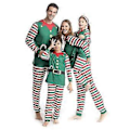 Miniatyrbilde 2 av 5: Jule Familie Matchende Pyjamas Pysjamas Sett Jul Sovetøy Nattøy -NMAOV(6-7 År Menn)