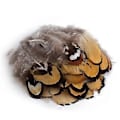 Miniatyrbillede 1 af 5: 100 Stykker Naturlige Fasan Kyllingfjer 2-5 Tommer Fluffy Fjer Håndlavet Håndværk Fjer Bulk til DIY Øreringe Vinger Drømmere Catcher Håndværk Aktivitet