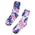 Miniatyrbillede 5 af 5: Mode Wild Skateboard Tykke Bomuldsstrømper Par Tie Dyed Trendy Retro Sok Uni (Sort)