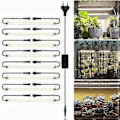 Miniatyrbillede 1 af 5: 384 LED Fuld Spektrum Sollys Plantelampe Stueplanter Plantelys Gro Lampe - 8 stk