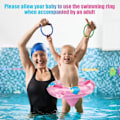Miniatyrbild 5 av 5: Pool Float, Barnstol, Uppblåsbar Simring, Lämplig För Spädbarn