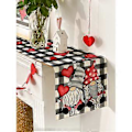 Miniatyrbillede 2 af 5: Dugdug Spring Dugdug Vandafvisende Polyester Dug Rektangulær Dugdækning (Tartan kærlighed bil)