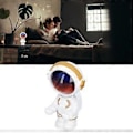 Miniatyrbilde 2 av 5: Astronaut Solnedgang Lys 360 Rotasjon USB-Lading Trinnløs Dimming Natt Projeksjonslampe for Soverom Stue