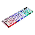 Miniatyrbild 5 av 5: GTX300 Mekaniskt Gamingtangentbord RGB Bakgrundsbelyst Dator Tangentbord (punk vit 2)