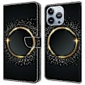 Miniatyrbillede 1 af 5: Til iPhone 16 Pro Max Cover PU Læder Wallet Flip Cover med Støttefunktion (Style G)