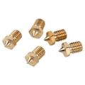 Miniatyrbillede 2 af 5: 5 stk 3D-printerdyse 0,4 mm spids Høj strømning til 1,75 mm filament Messing print hoveddele tilbehør ( )