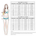Miniatyrbillede 3 af 5: Pigetøj Bikini til Piger Stribet Sexy Rygløs Plus Size Badetøj til Ferie Xl Sort