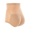 Miniatyrbilde 1 av 5: Sømløse Hip Padded Truser Pustende Ass Lifter Padded Truser Hip Enhancer For Kvinner Ny(L Hudfarge Høy Midje)