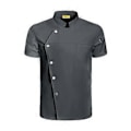 Miniatyrbild 4 av 5: Arbetskläder Uniform Storkök Plus Size M Storlek Vit (L Storlek Grå)