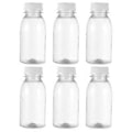 Miniatyrbilde 1 av 4: 6 stk Melkeflasker Små Juiceflasker Lekkasjetette Melkeflasker Bærbare Drikkeflasker