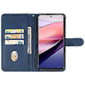 Miniatyrbilde 3 av 5: For ZTE nubia Focus Lærtelefonveske - JA( Blå)