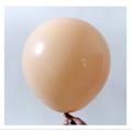 Miniatyrbillede 2 af 5: Beige Retro Balloner, 100 stk. 12 tommer Abrikos Balloner Matte L