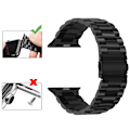 Miniatyrbillede 3 af 4: Sort, 38/40/41mm, egnet til Apple Watch i høj kvalitet metal st