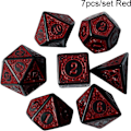 Pikkukuva 2 / 5: 7 kpl Polyhedral-noppasetti Peli, Kaksisävyinen Polyhedral-noppasetti,