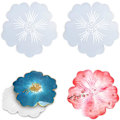 Miniatyrbilde 1 av 5: Silikonform Epoxy Resin Brett, Uregelmessig Blomst Epoxy Resin Form